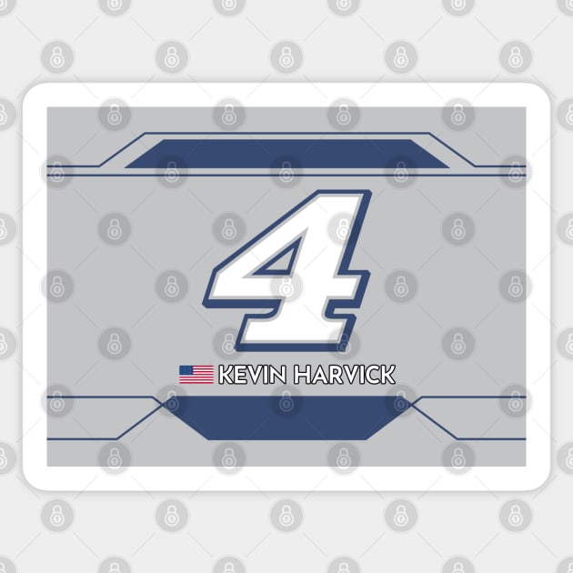 Kevin Harvick #4 2023 NASCAR Design Sticker by AR Designs 